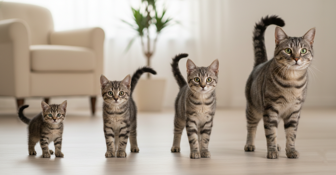 Wachstumsphasen: So alt ist deine Katze in Menschenjahren