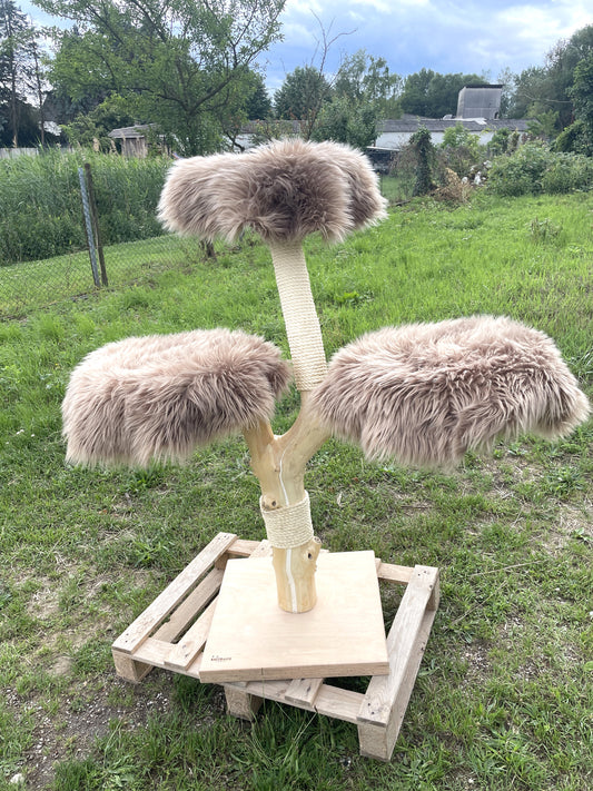 Katzbaum Manufaktur Baden-Baden. www.katzbaum-manufaktur.de, Naturkratzbaum, massiv, handarbeit, Unikat, Kratzbaum Naturholz